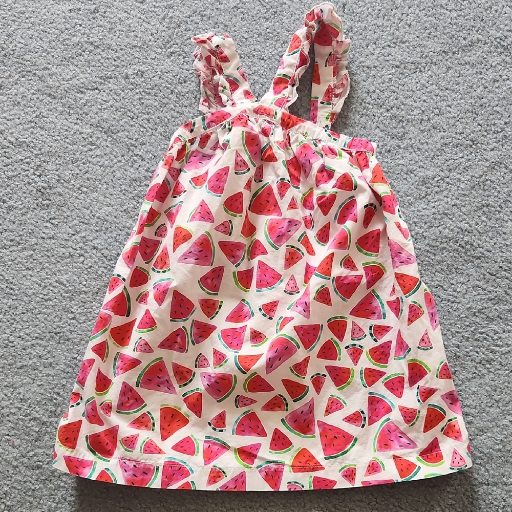 Hatley Pink and Green Watermelon Dress